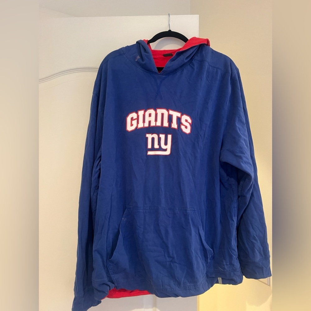 Vintage Reebok NY Giants Reversible Hoodie